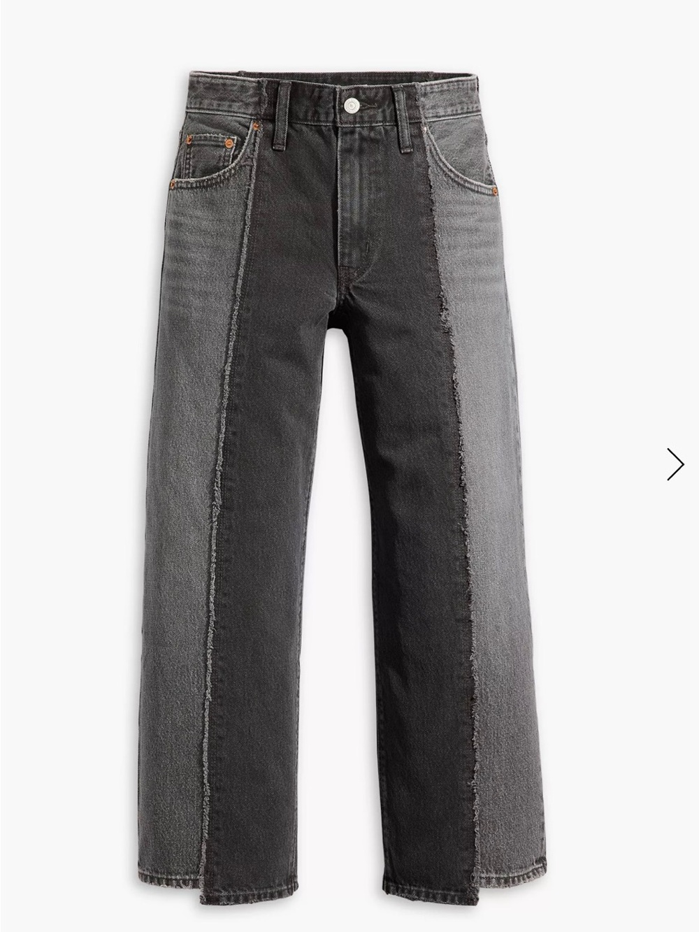 Levi’s Baggy Dad Recrafted Women's Jeans “In the Fifth-Black” Sz 26x28